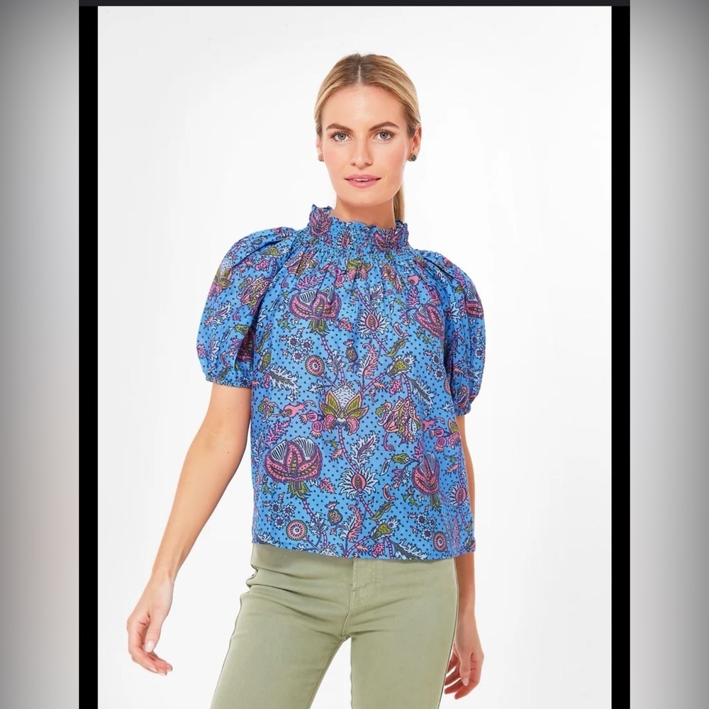 ROLLER RABBIT
Blue Amanda Star Ansley Top